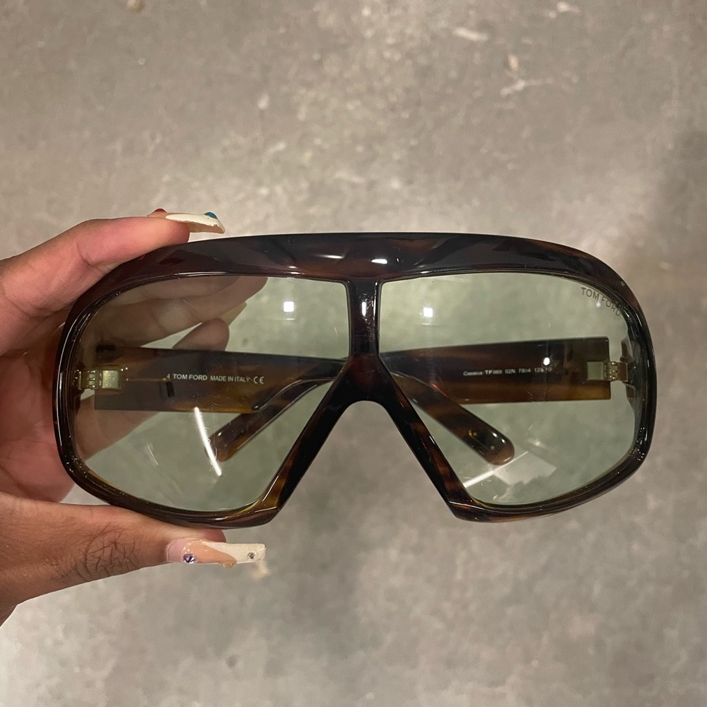 Tom Ford Cassius Sunglasses - Green